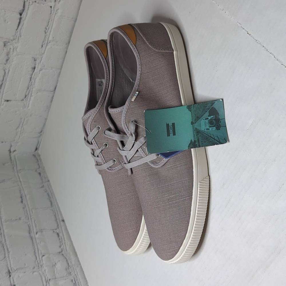 NWT toms carlo Ortholite sneakers Grey
